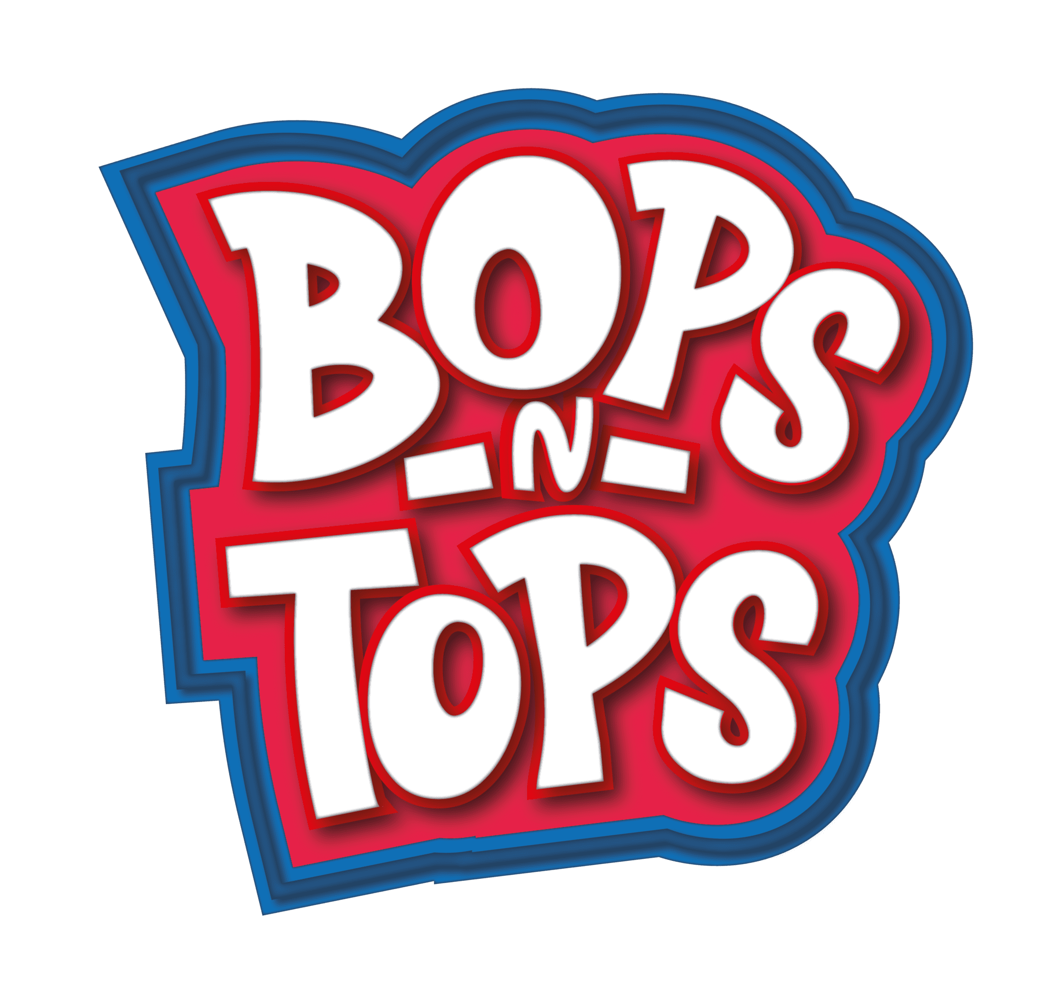 This is an image of the Bops n Tops logo.